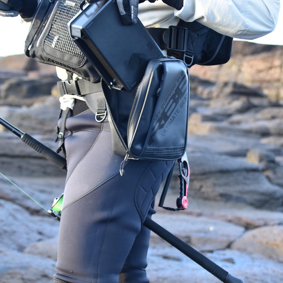 Rivalley（リバレイ） ロックショアサポーター 7696 ブラック