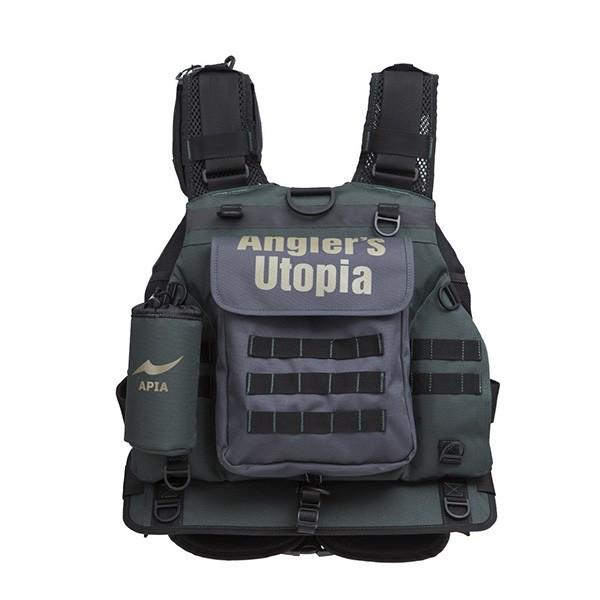 アピア アングラーズサポートベスト ｖｅｒ ３ モスグレー 釣具屋 セクター 通販 Yahoo ショッピング