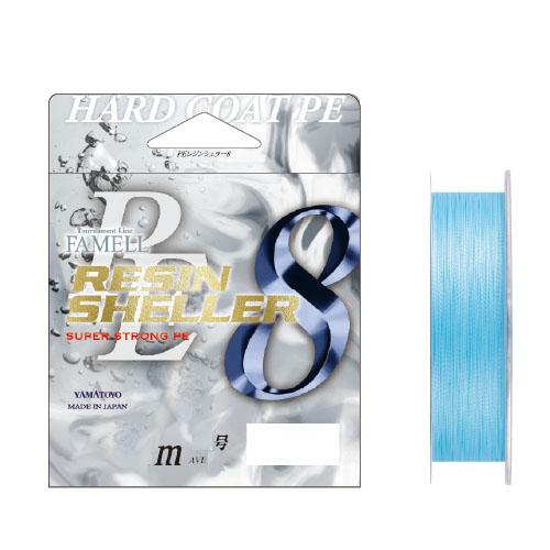 山豊テグス PEレジンシェラー8 200m BL 1号／19lb
