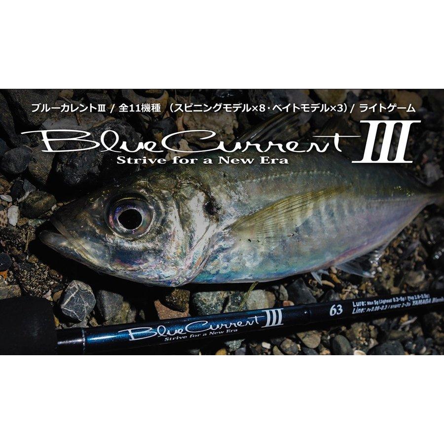ブルーカレント3 63 YAMAGA Blanks ヤマガブランクス BlueCurrent III 63 (ブルー