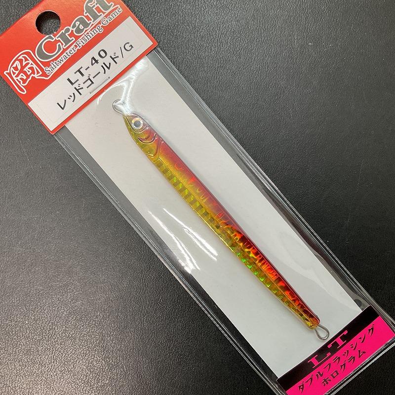 岡Craft 岡クラフト 岡ジグ LT40 レッドゴールド／G : 釣具