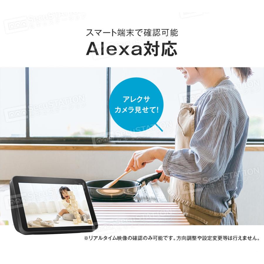 SecuSTATION 防犯カメラ 監視カメラ 屋外 家庭用 ワイヤレス