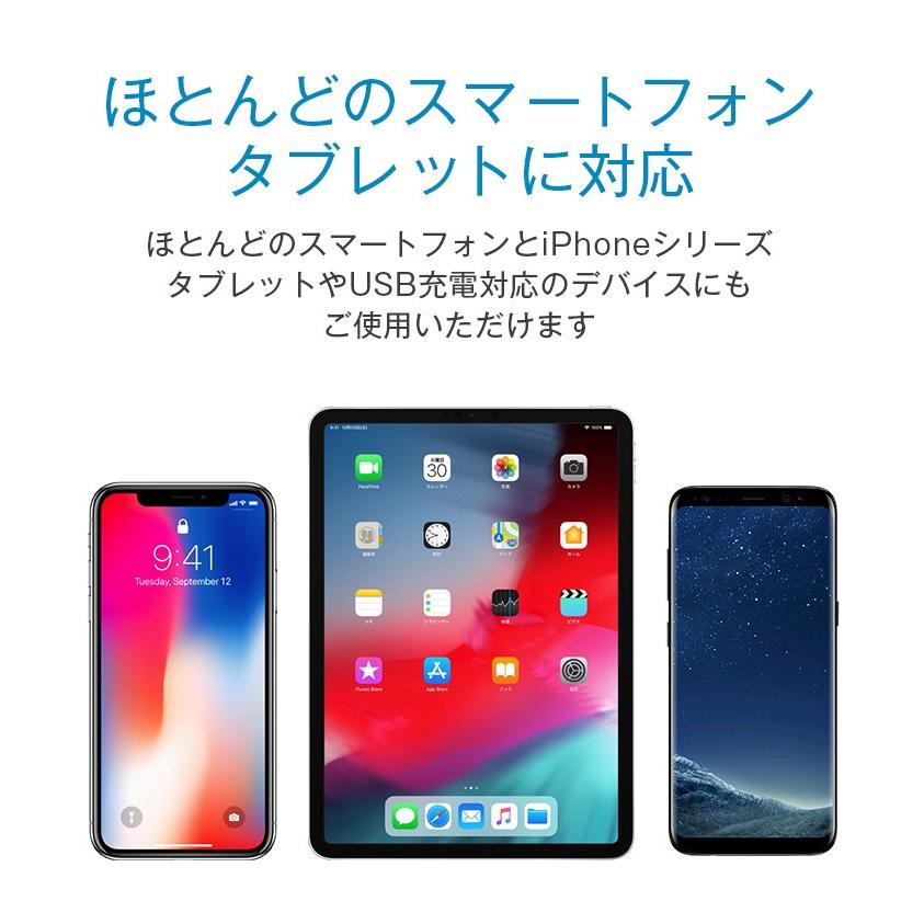 スマホ充電器 アンドロイド 急速 Iphone Android Ipad タブレット Sc Pmb01d 防犯ステーション 通販 Yahoo ショッピング