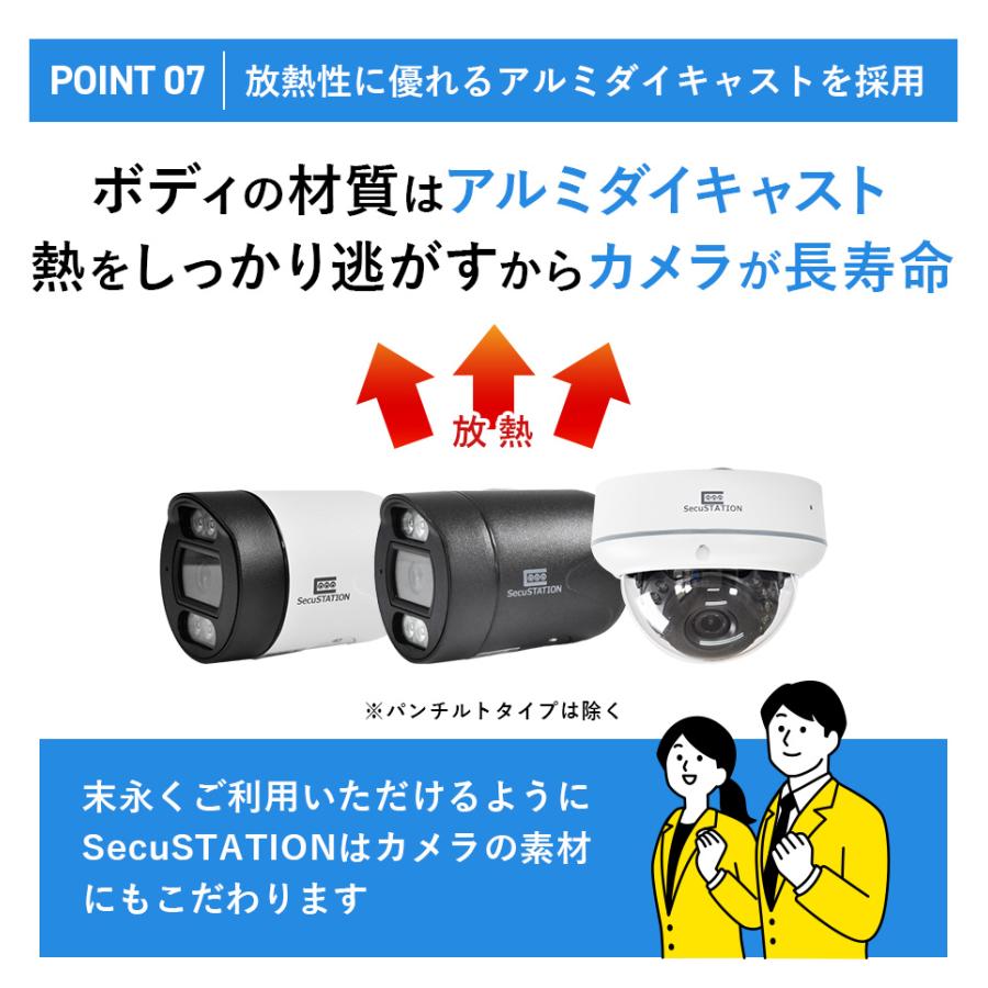 SecuSTATION 防犯カメラ 屋外 セット 監視カメラ 家庭用 PoE SecuSTATION 防犯カメラ 屋外 セット 監視カメラ 家庭用 PoE
