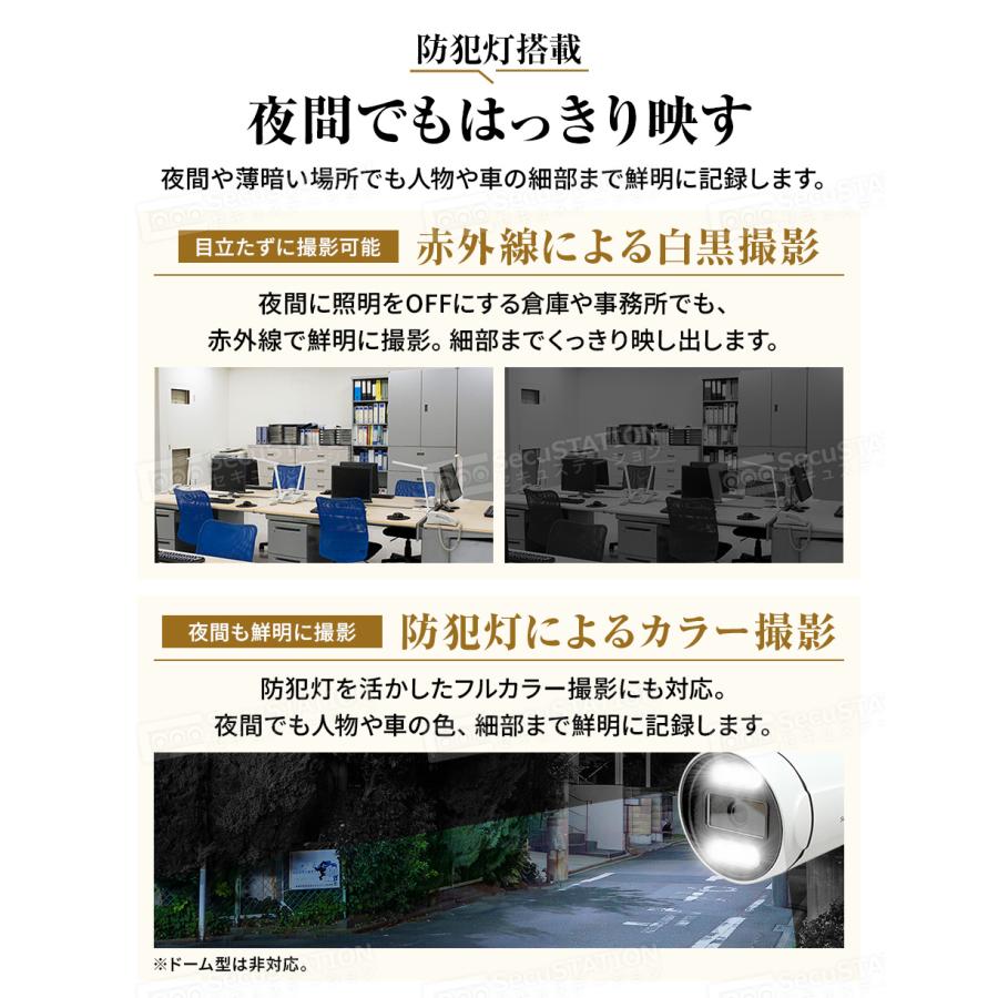 防犯カメラ 屋外 セット 家庭用 PoE 赤外線 スマホ 遠隔監視 電源不要 AI検知 4K 8台まで ネット環境不要 XZ88(A)Kの画像