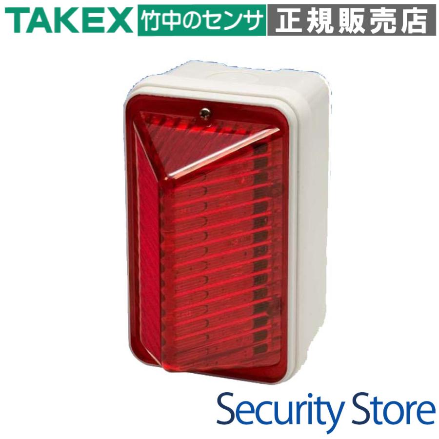 LF-100R】LEDフラッシュライト AC100V レッド TAKEX 竹中
