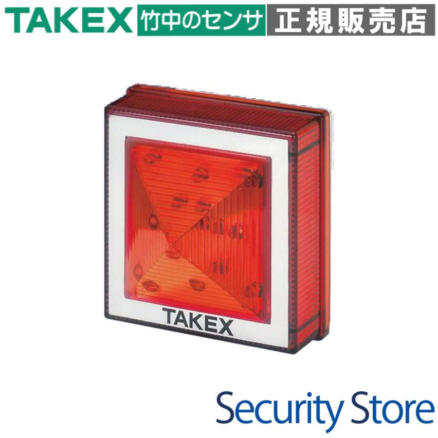 【LF-70R】 LEDフラッシュライト DC12V レッド TAKEX 竹中エンジニアリング | 