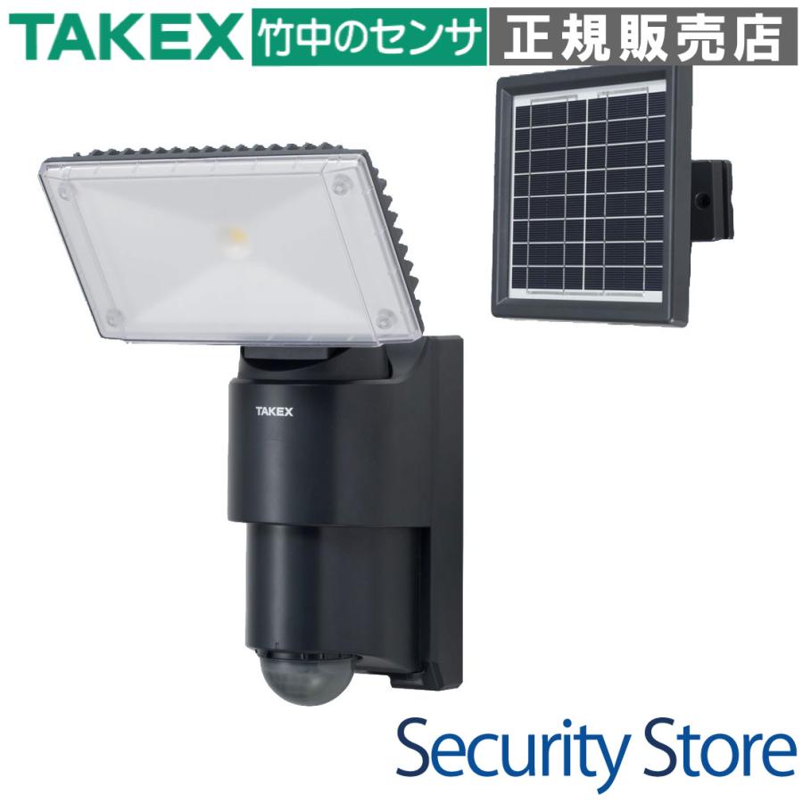 【LCL-31SL(BA2)】 ソーラー式LED人感ライト 3000mAh (付属電池2個) TAKEX 竹中エンジニアリング | 