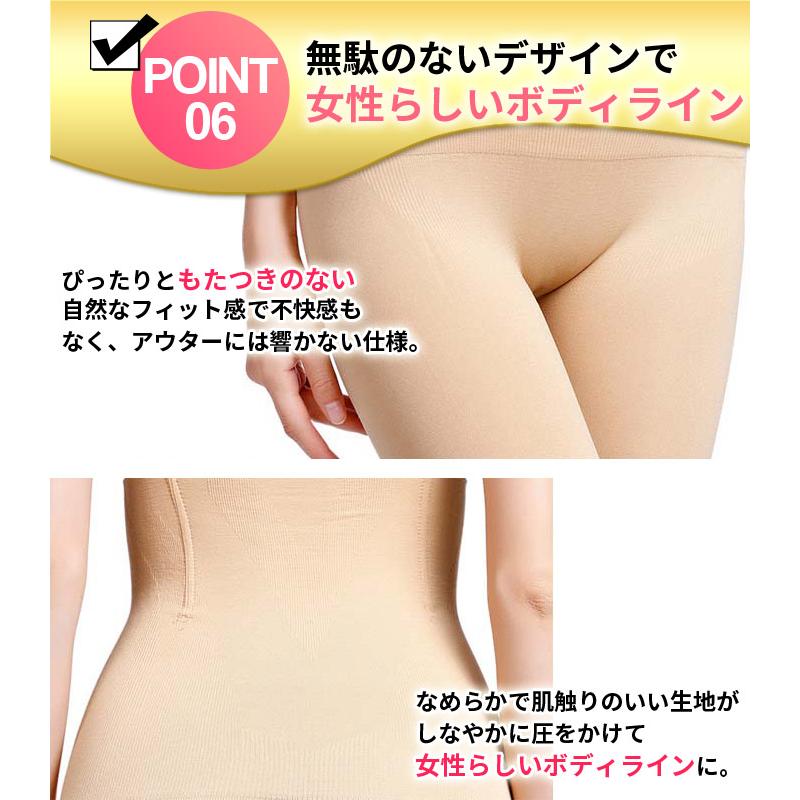 セドールJAPAN ガードル 補正下着 お腹引き締め ハイウエスト ロング