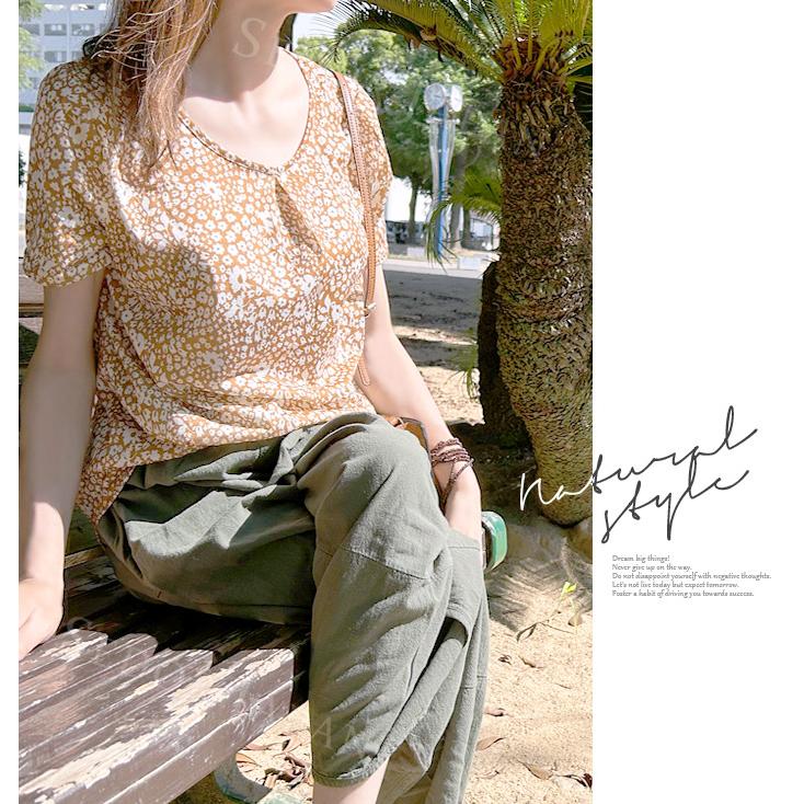 セドールJAPAN tシャツ レディース 半袖 おしゃれ 花柄