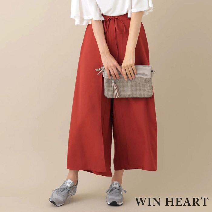 ワイドパンツ レディース ガウチョパンツ 秋冬 コーデ おしゃれ ブランド 秋 ボトムス パンツ ワイドパンツ Win Heart 得トクセール レディース 送料無料 f セドールjapan 通販 Yahoo ショッピング