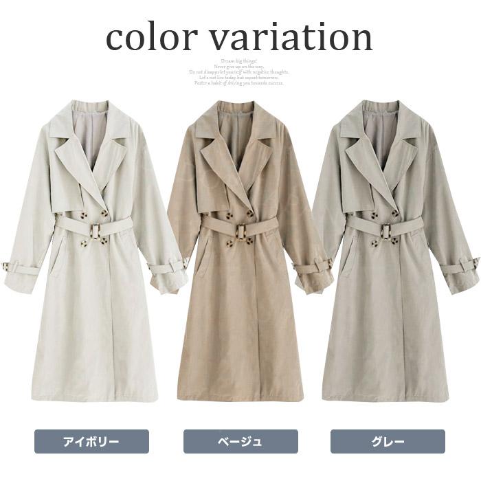 セドールJAPAN コート レディース ジャケット トレンチコート ライト