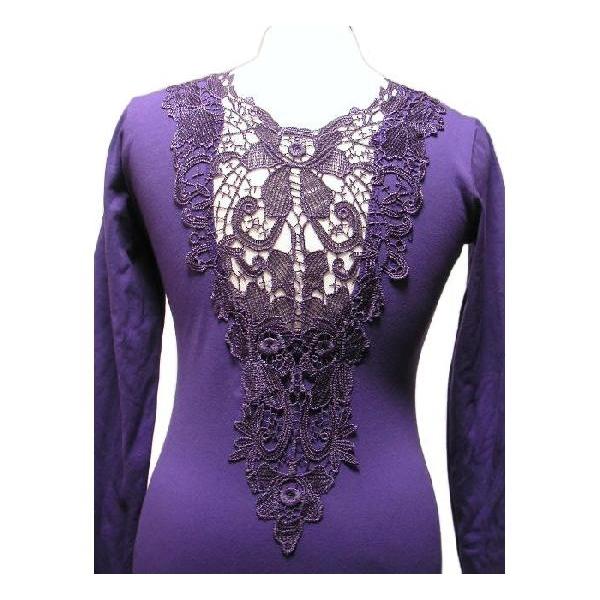 SALE レーストップスカットソー　背中見せ背中バックゴージャスエロカワセクシー　（レッド・パープル・グリーン・ブラック・ブルー） |  | 02