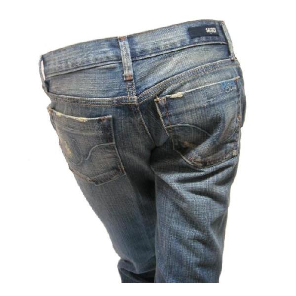 ●Sale●SACRED BLUEセイクレッドブルーフレアブーツカットデニムジーンズCandice　（23・24・25・26・27・28） |  | 05
