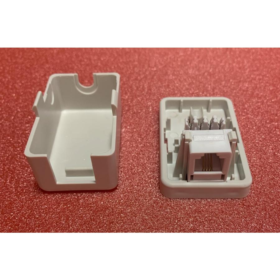 1回路6極4芯電話モジュラージャックkit : 通信情報機器シード - 通販