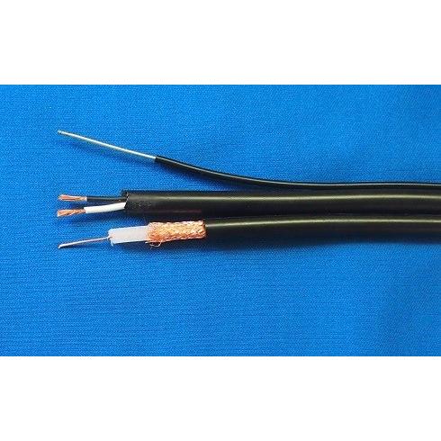 5C2V 同軸ケーブル + 電源線 + 支持線 100mの画像
