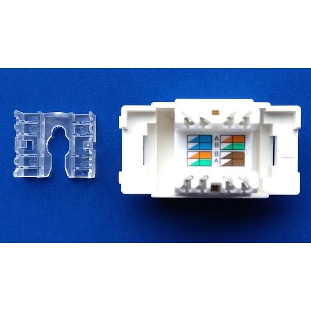 Cat.6A 埋込LANモジュラージャック 110タイプ : 通信情報機器シード