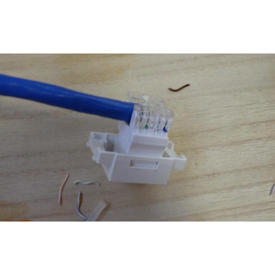 Cat.6A 埋込LANモジュラージャック 110タイプ : 通信情報機器シード