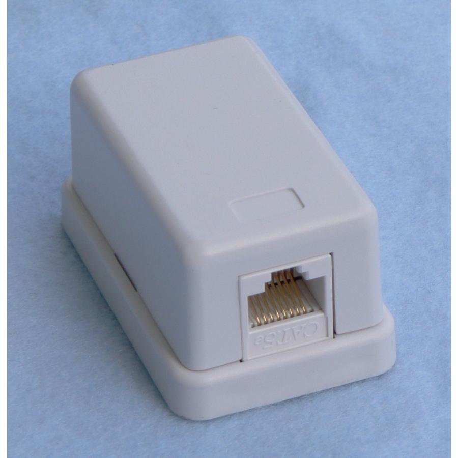 LAN モジュラージャック ボックス CAT.5E : 通信情報機器シード LAN モジュラージャック ボックス CAT.5E : 通信情報機器シード