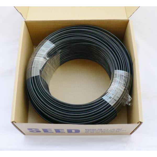 切り売り 屋外用 STP LANケーブル支持線付き Cat5e 10m 単位 二