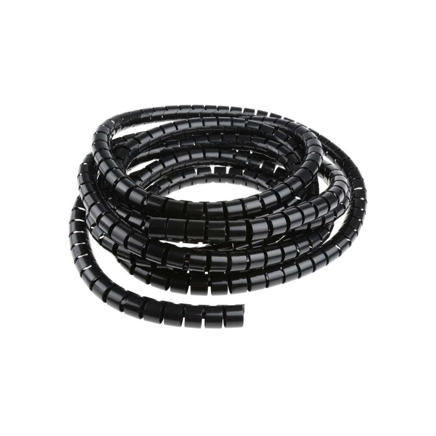 スパイラルチューブ 黒 15ミリ 10M : 通信情報機器シード - 通販