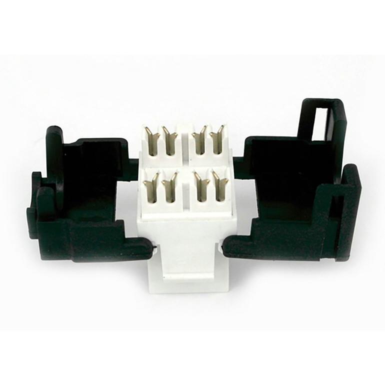 3M 専用工具不要 CAT.6 UTP 埋込モジュラージャック VOL-OCK6-U8 壁コンセント用JISアダプタ付き : 通信情報機器 ...