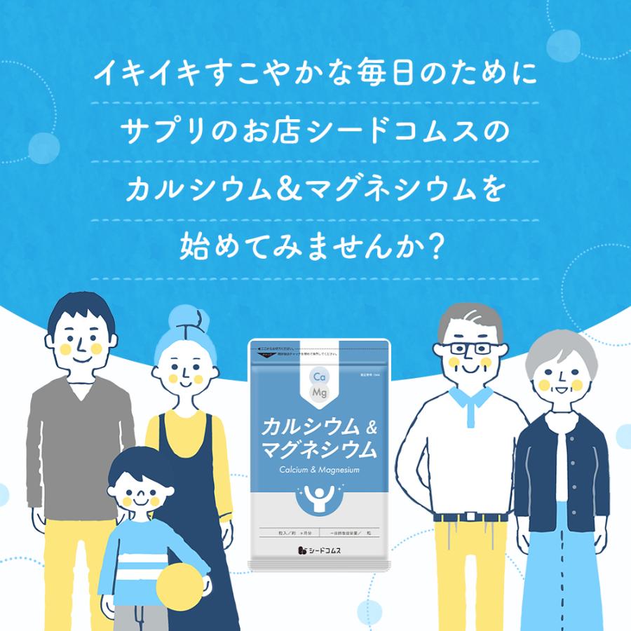 サプリ サプリメント カルシウム マグネシウム 約3ヵ月分 ダイエット | seedcoms | 10