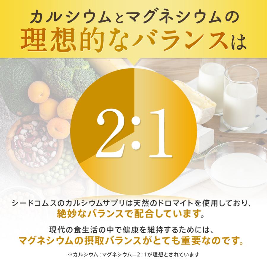 サプリ サプリメント カルシウム マグネシウム 約3ヵ月分 ダイエット | seedcoms | 03
