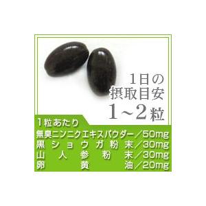 サプリ サプリメント にんにく卵黄 黒生姜入り にんにく卵黄 山人参カプセル 約1ヵ月分 ダイエット 黒生姜 黒しょうが シードコムスpaypayモール店 通販 Paypayモール