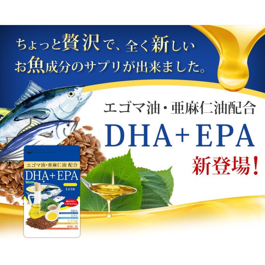 14袋@500 計6000円　エゴマ油・亜麻仁油配合 DHA+EPA 健康たっぷり本舗 えごま油 DHA サプリ サプリメント ダイエット