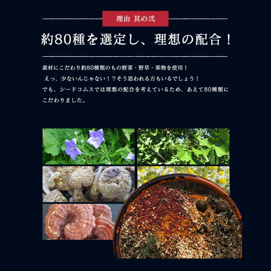 seedcoms（シードコムス） サプリ サプリメント 匠の野草酵素 約3ヵ月