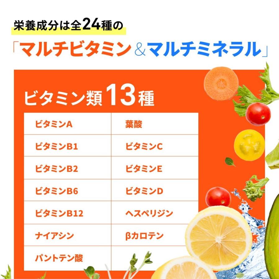 マルチビタミン＆マルチミネラル 約3ヵ月分 サプリ サプリメント 爆買 | seedcoms | 08