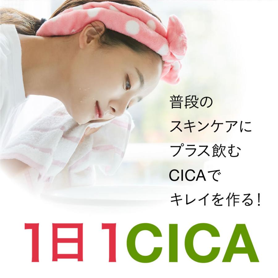 韓国コスメで大人気 飲む CICA サプリ 30粒 約1ヵ月分 シカ はとむぎ ビタミンC セラミド ツボクサ 美容ケア サプリ サプリメント 送料無料 | seedcoms | 05