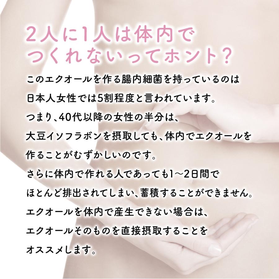 1カプセル10mgのエクオール配合 エクオールフェムケア 40mgのチェストツリー配合 国内製造 正規品 約1ヵ月分 PMS｜seedcoms｜08