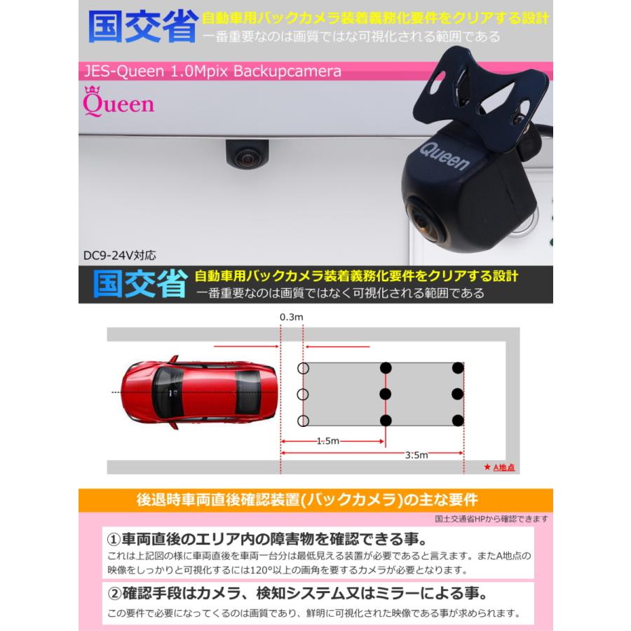 15日全商品100円offクーポン バックカメラ 後付け 24v 12v 本体 100万画素 広角 超広角 高画質 配線図 4ピン バックモニター 車 Backup 100man Jesbasaro 通販 Yahoo ショッピング