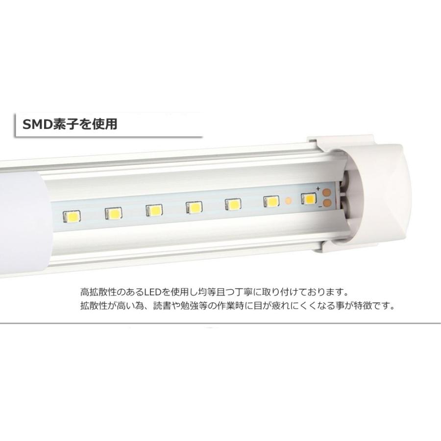 LED蛍光灯 直管 40形 120cm 器具一体型 LED照明器具 led蛍光灯器具 20台 直管形 口金 G13 120cm｜seedjapan｜03