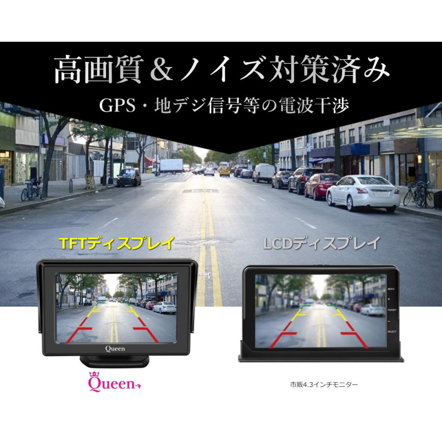 28日 月 全品ポイント5倍中 バックカメラ用 後付け 4 3インチ モニター バックカメラ用 後付け モニター 角型 埋込型 On Dash Monitor Jesbasaro 通販 Yahoo ショッピング