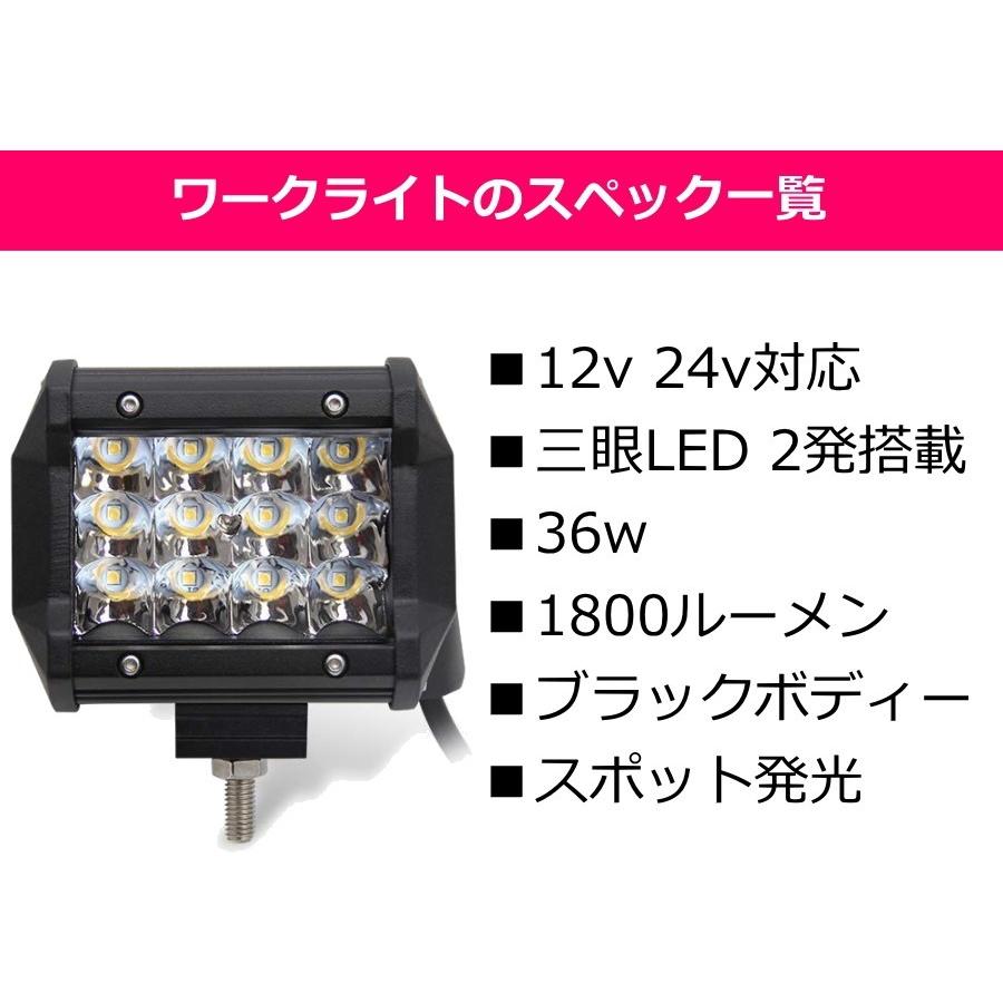 30日(水)本品100円OFF LED ワークライト 36w ledワークライト led作業 