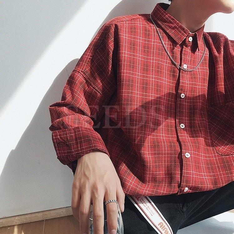 完成品 シャツ メンズ おしゃれ チェックシャツ 秋冬 長袖シャツ カジュアルシャツ 通勤 綿シャツ 大きいサイズ メンズシャツ 4色 Www Retailspa Co Uk