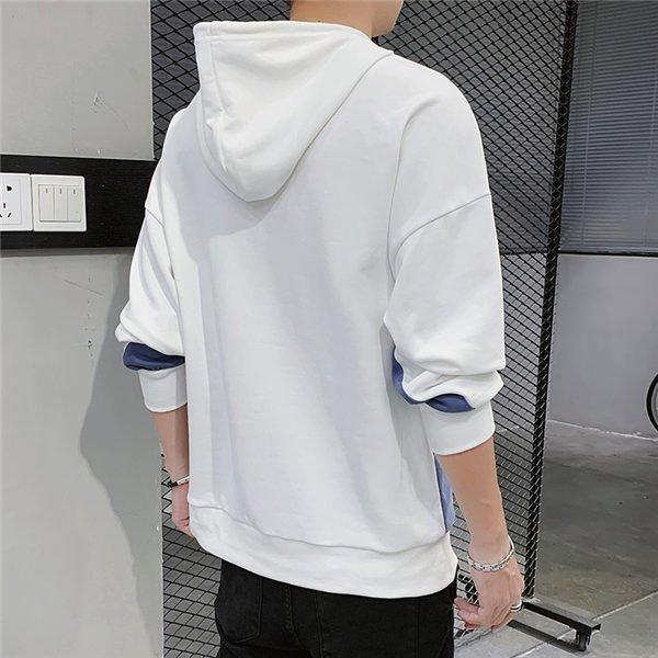 在庫処分大特価 秋服 パーカー 秋服 メンズ 配色切替え トレーナー スウェット 秋 服 メンズ パーカー 無地 送料無料 春秋 フード付き パーカー カプルオーバー パーカー カラー カーキ Www Ellepiserramenti It