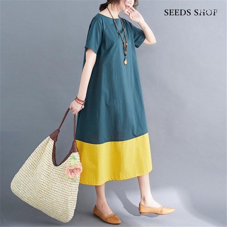 冬バーゲン 特別送料無料 ワンピース レディース 夏 30代 40代 ロングワンピース 半袖 ゆったり Aライン 通勤 大きいサイズ 切り替え 上品 ワンピース Size 2xl Www Propac Ma