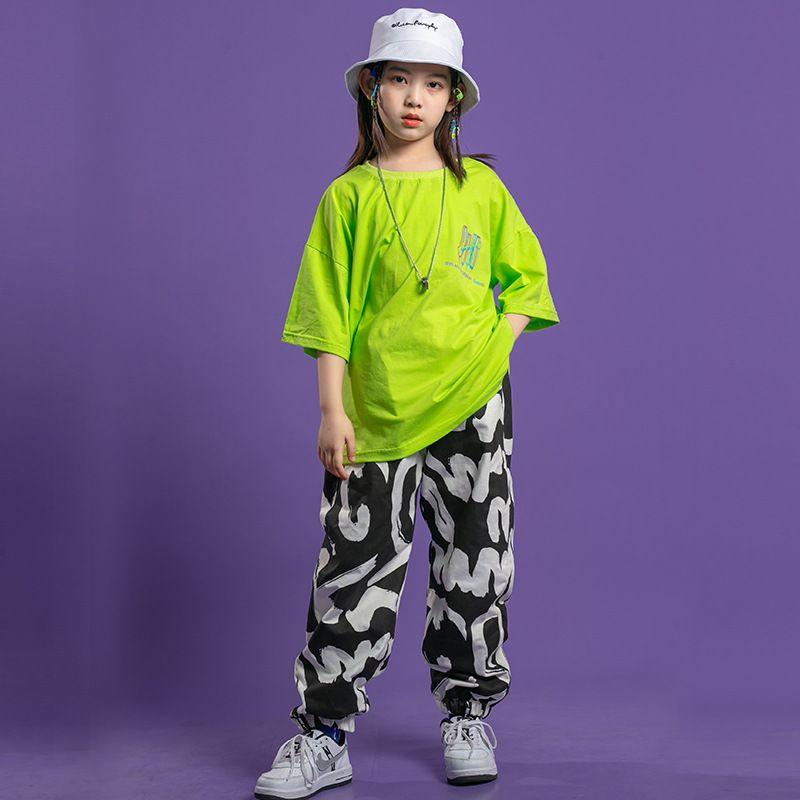 キッズダンス衣装 セットアップ 男の子 女の子 キッズ ダンス 衣装 トップス tシャツ パンツ 子供服 ヒップホップ おしゃれ ジュニア 男女兼用 ダンスウェア 110｜seeds-seeds｜02