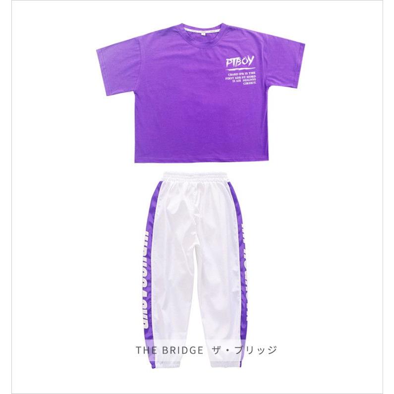 キッズダンス衣装 セットアップ tシャツ 半袖 パンツ 男の子 女の子 子供服 夏 ヒップホップ ファッション キッズ ダンス 衣装 上下 ジュニア ストリート K-POP｜seeds-seeds｜05