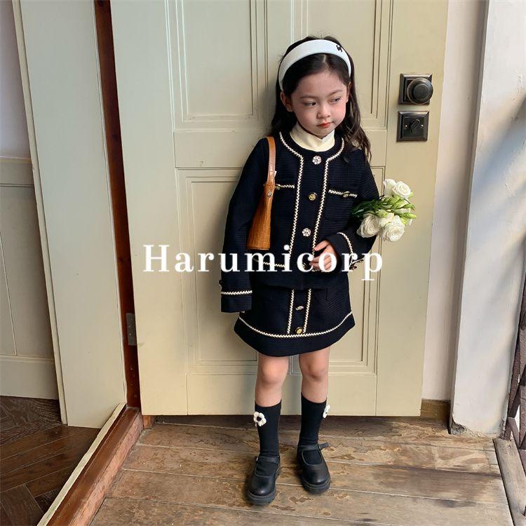 子供服 女の子 セットアップ キッズ  スーツ 秋服 コート アウター スカート おしゃれ 可愛い 韓国子供服 ジュニア こども服 ベビー服 トップス ボトム｜seeds-seeds｜04