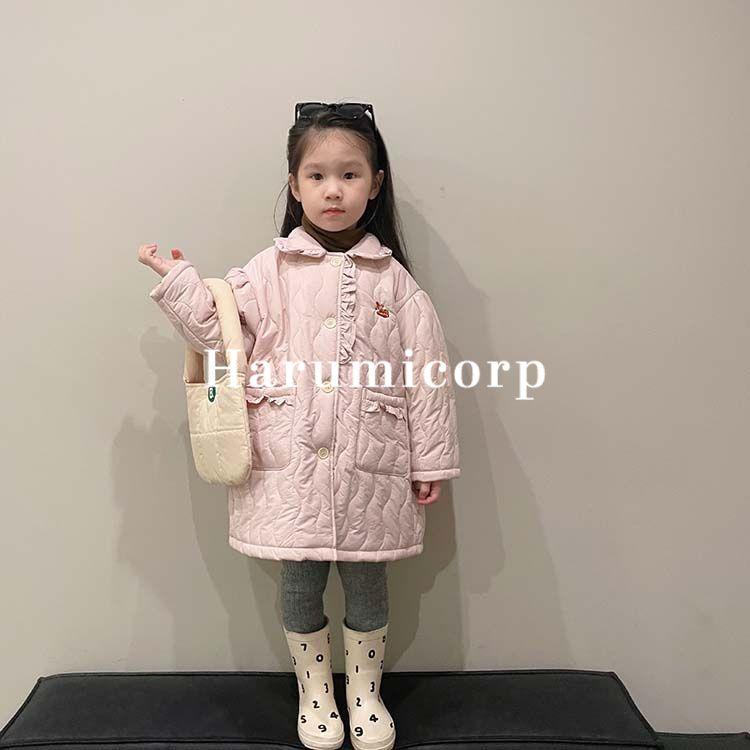 綿入りコート キッズ 冬 子供服 女の子 ジャケット トレンチコート パーカー アウター トップス 韓国子供服 ベビー服 おしゃれ 可愛い 暖かい 防寒 誕生日 プレ｜seeds-seeds｜02