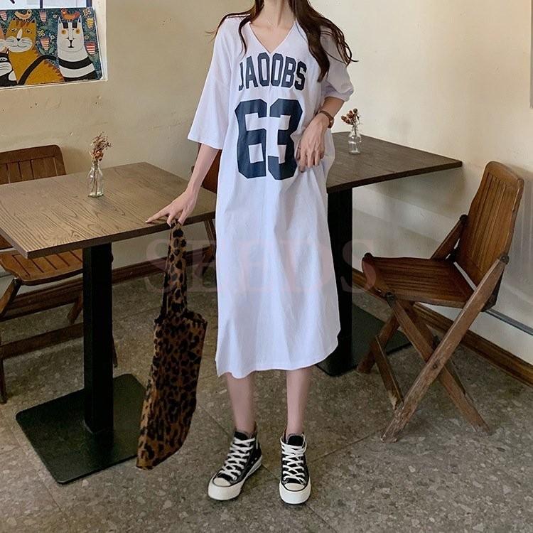 ワンピース レディース 夏 40代 ロング丈tシャツ パーカー 帽付 きれいめ オシャレ 韓国風 ゆったり シャツワンピース ロング丈ワンピース 2色 新作