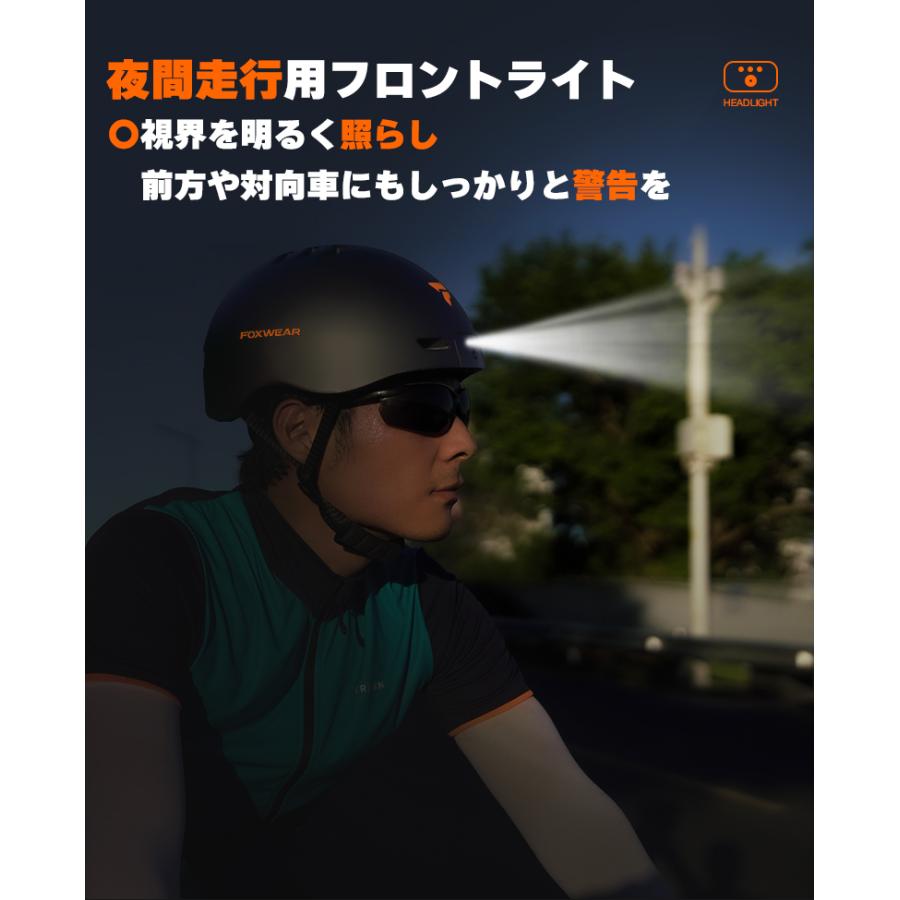 ドラレコ付 自転車 ヘルメット マットブラック 防水 ドライブレコーダー ヘッドライト テールライト 付き 自転車用ヘルメット ドラレコ付 自転車 ヘルメット マットブラック 防水 ドライブ