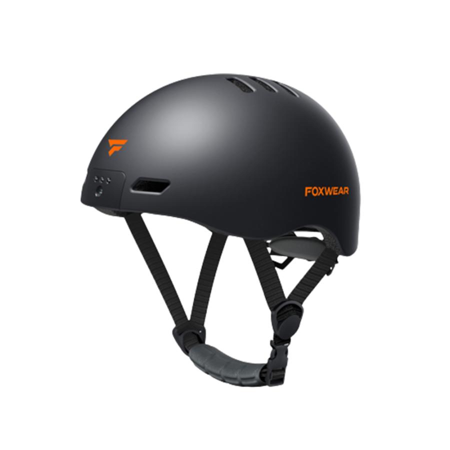 ドラレコ付 自転車 ヘルメット マットブラック 防水 ドライブ