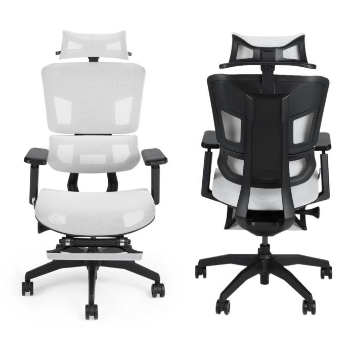 フットレスト付き高機能ワークチェア「GrowSpica Pro」 GrowSpica Pro【注文から5営業日以内に発送】 – Mr.Chairs