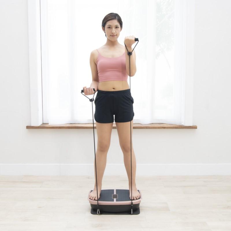 ハイブリッドコア 振動ボード トランポリンエクササイズ 廣田遥さんプロデュース EMS 足 体幹 トレーニング インナーマッスル 振動マシン ぶるぶるマシン
